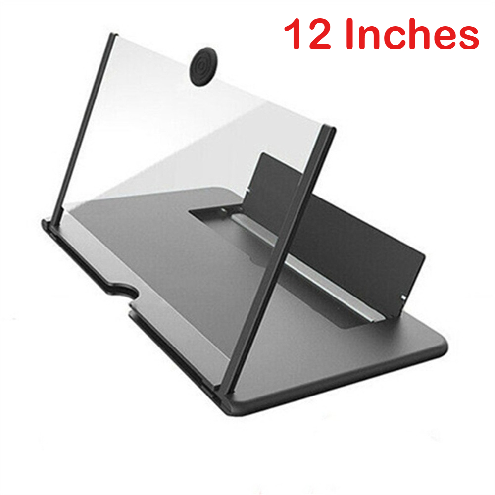 Matte Anti Glare Screen - 접이식 HD 휴대폰 화면 확대기 10/12인치