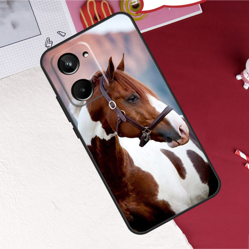 동물 모양 말 그림 케이스 (Realme C33, C6 - Realme C67 리뷰 및 가격