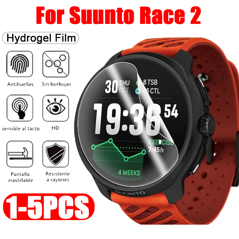 Suunto Race 2 용 1-5PCS TPU 하이드 - Hydrogel Screen Protector 리뷰 및 가격