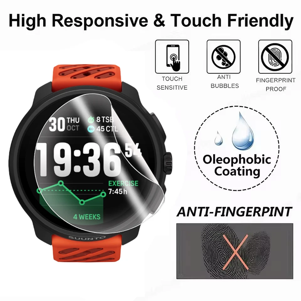 Suunto Race 2 용 1-5PCS TPU 하이드 - Hydrogel Screen Protector 리뷰 및 가격