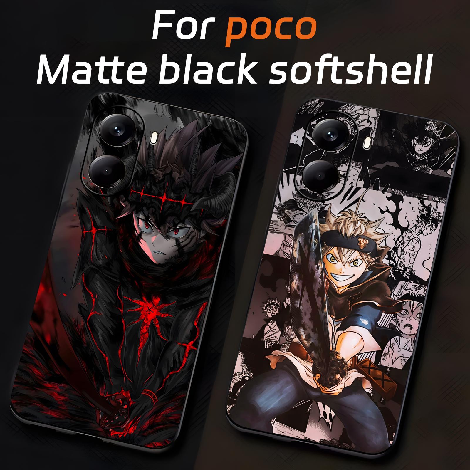 애니메이션 블랙 클로버 전화 케이스 Xiaomi POC - Xiaomi Poco X6 리뷰 및 가격