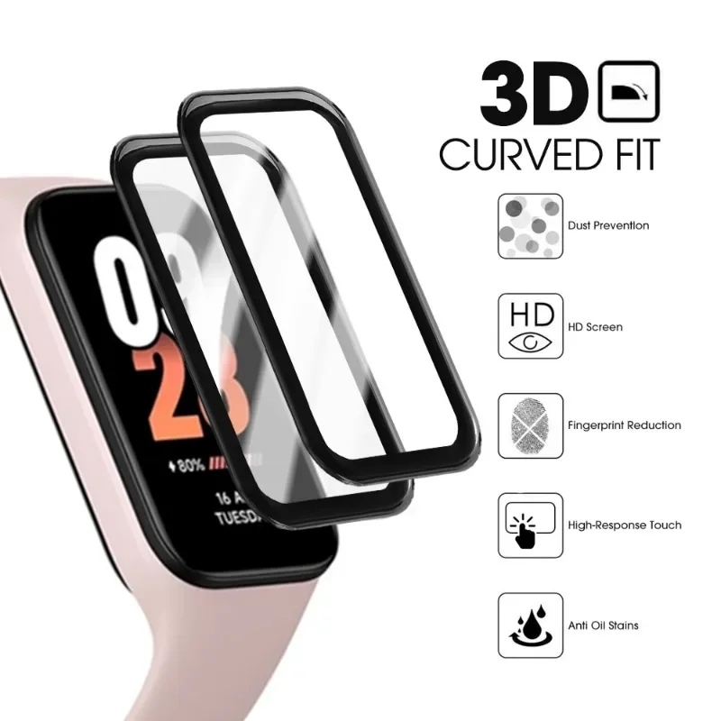Xiaomi Band 8 용 3D 커버리지 보호 필름  - Hydrogel Screen Protector 리뷰 및 가격