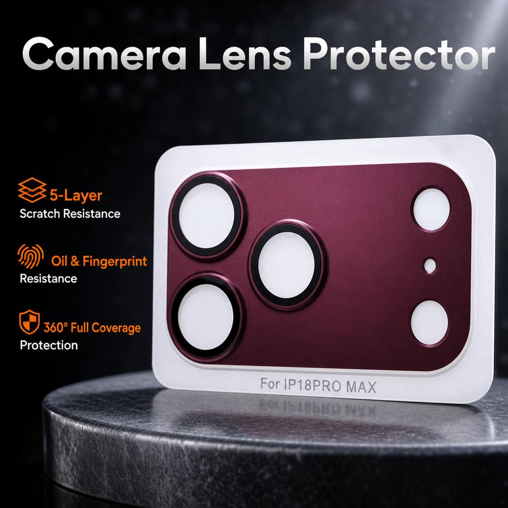 아이폰 18 Pro Max용 금속 강화 유리 카메라 보 - Camera Lens Protector 리뷰 및 가격