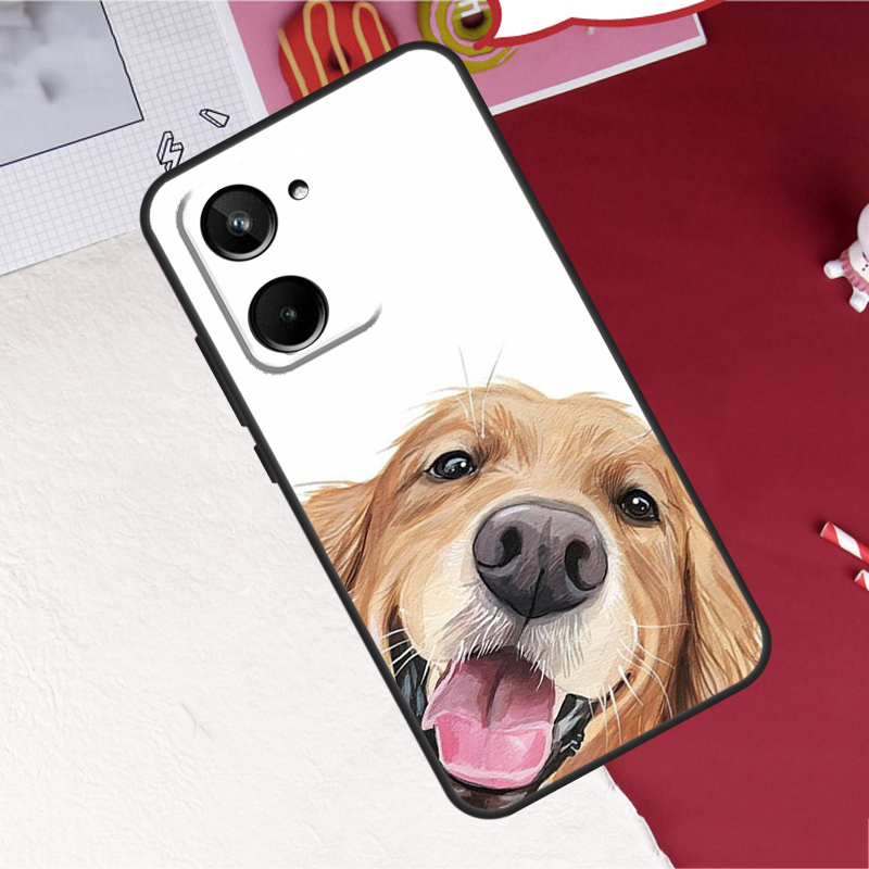 코커 스패니얼 강아지 디자인의 Realme GT8, G - Realme C67 리뷰 및 가격