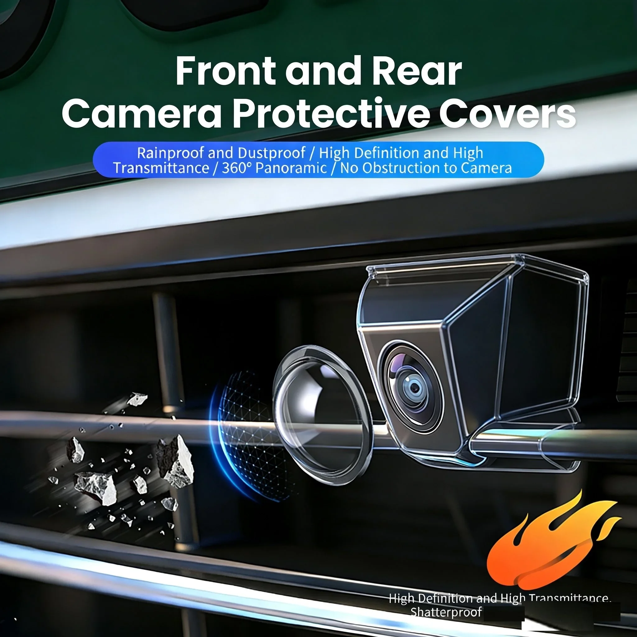 2PCS 자동차 카메라 렌즈 보호대 고급 스크래치 방지 - Camera Lens Protector 리뷰 및 가격