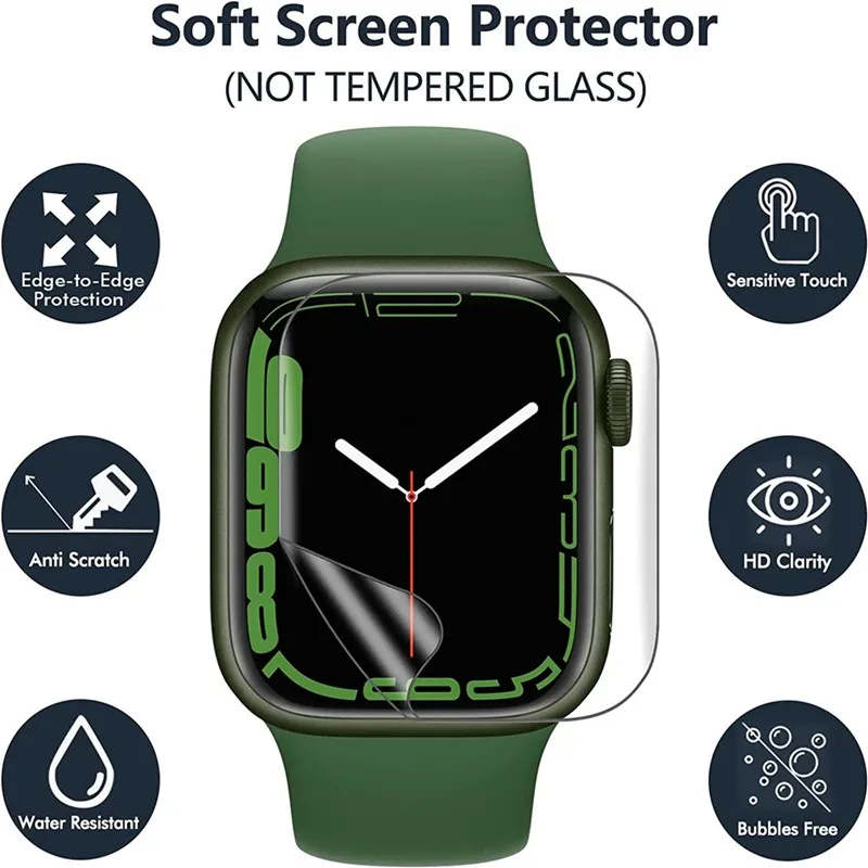 애플워치 9 5 6 SE 3 2 1 40MM 44MM  - Hydrogel Screen Protector 리뷰 및 가격